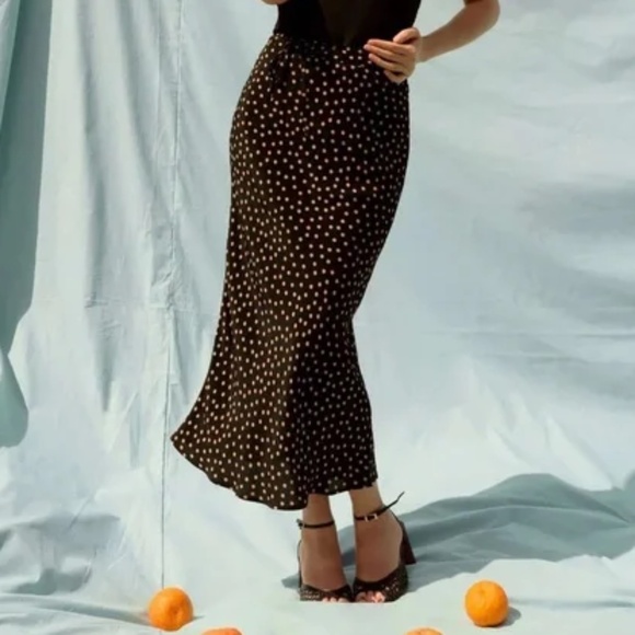 Rouje Paris Carina Skirt Polka Dot Spring 2022 Size EU 34 - Picture 1 of 10